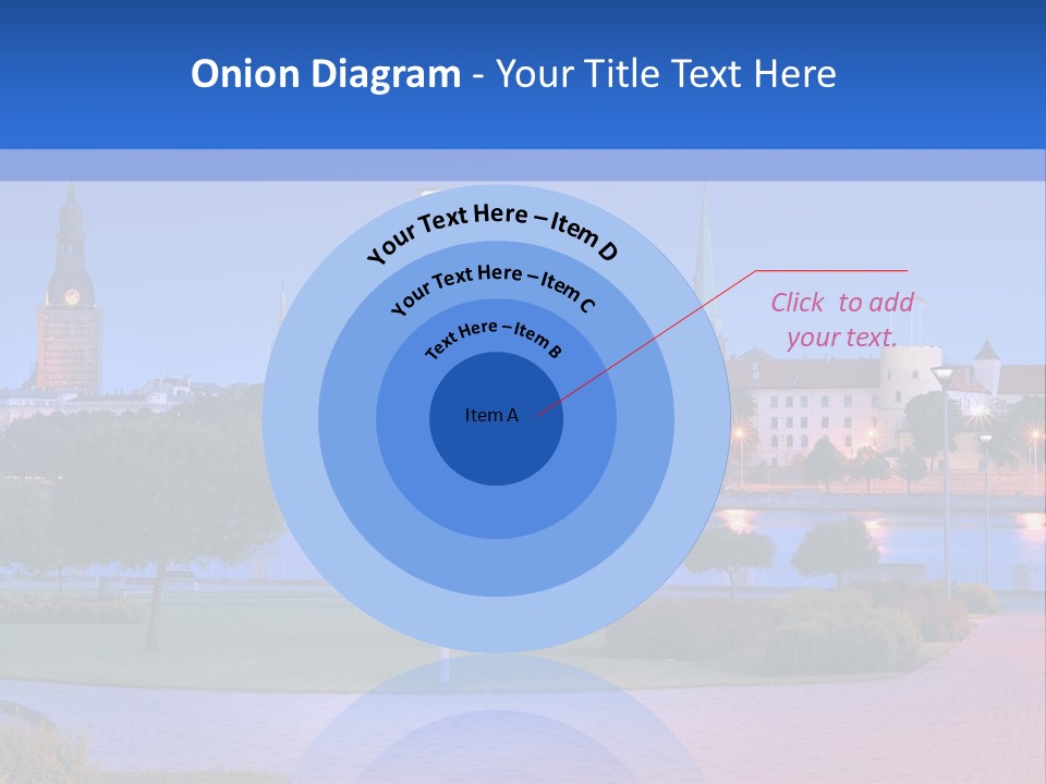 Citadel Castle Quay PowerPoint Template