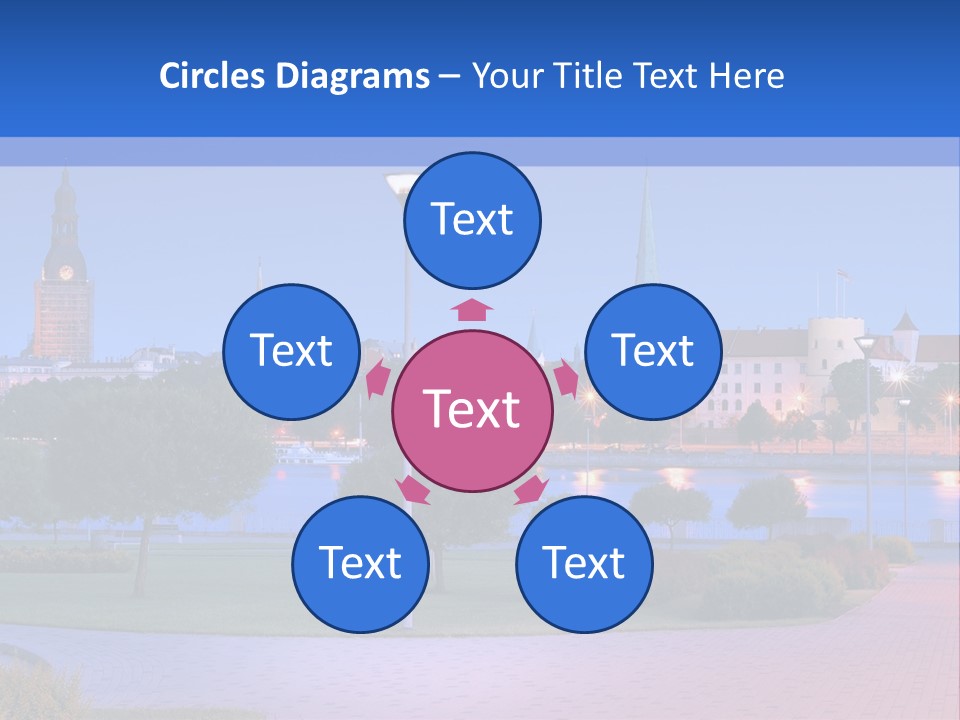 Citadel Castle Quay PowerPoint Template