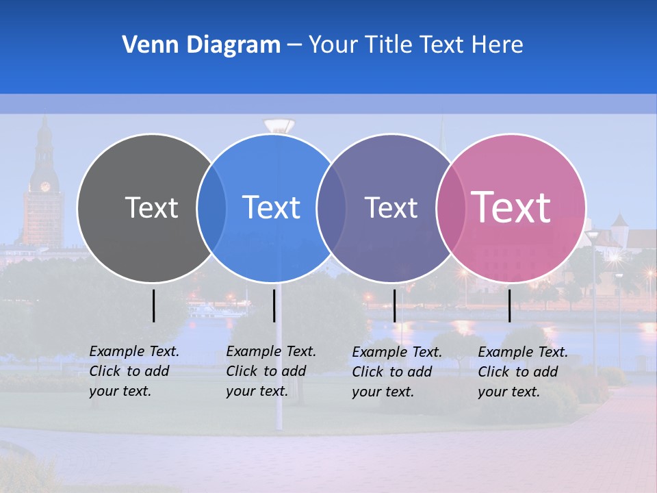 Citadel Castle Quay PowerPoint Template
