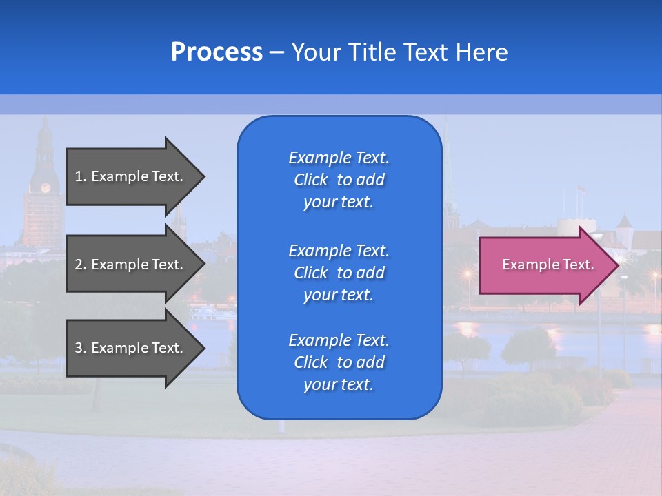 Citadel Castle Quay PowerPoint Template