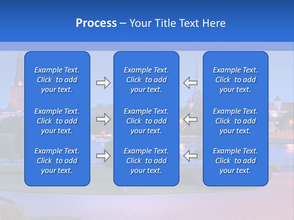 Citadel Castle Quay PowerPoint Template