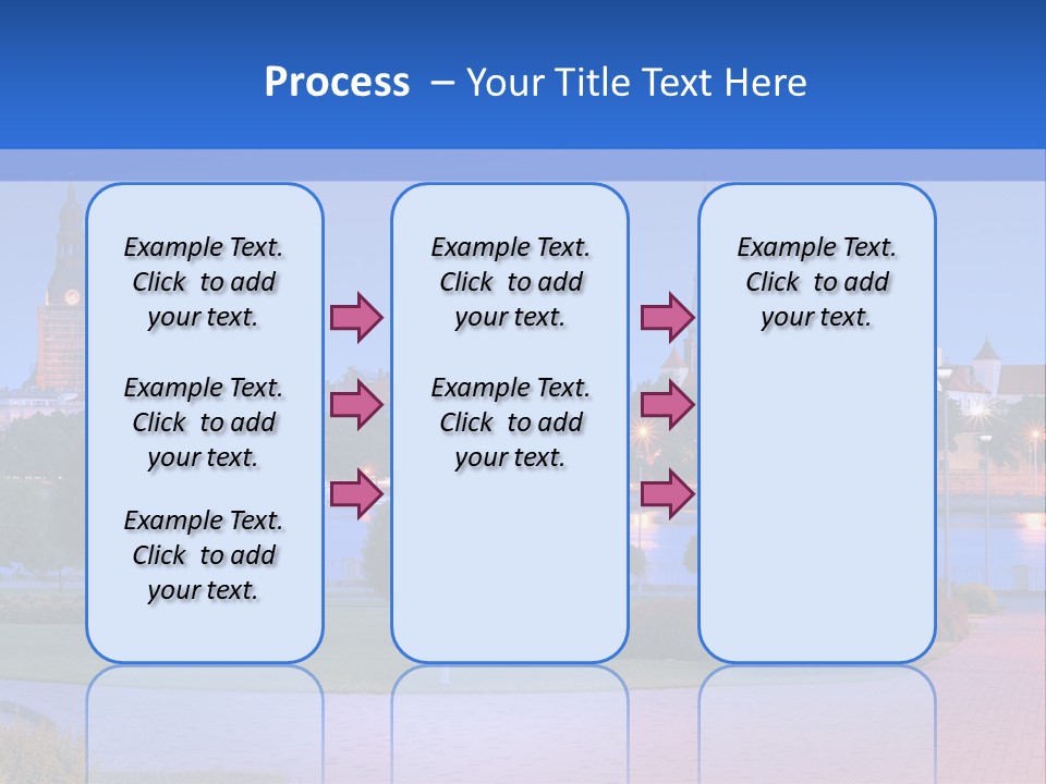 Citadel Castle Quay PowerPoint Template