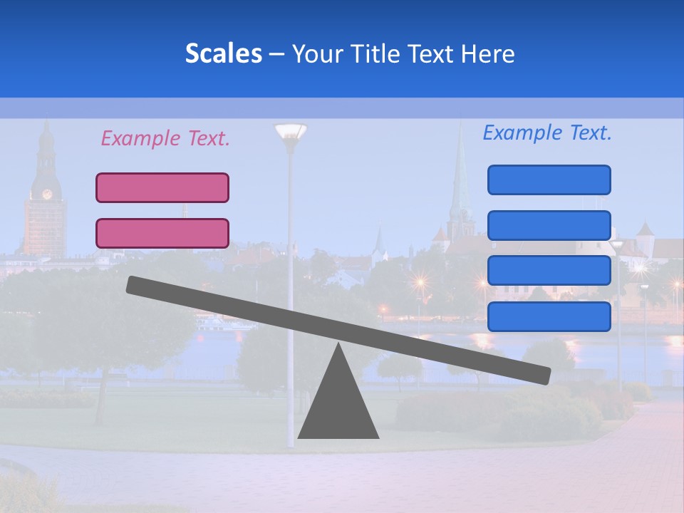 Citadel Castle Quay PowerPoint Template
