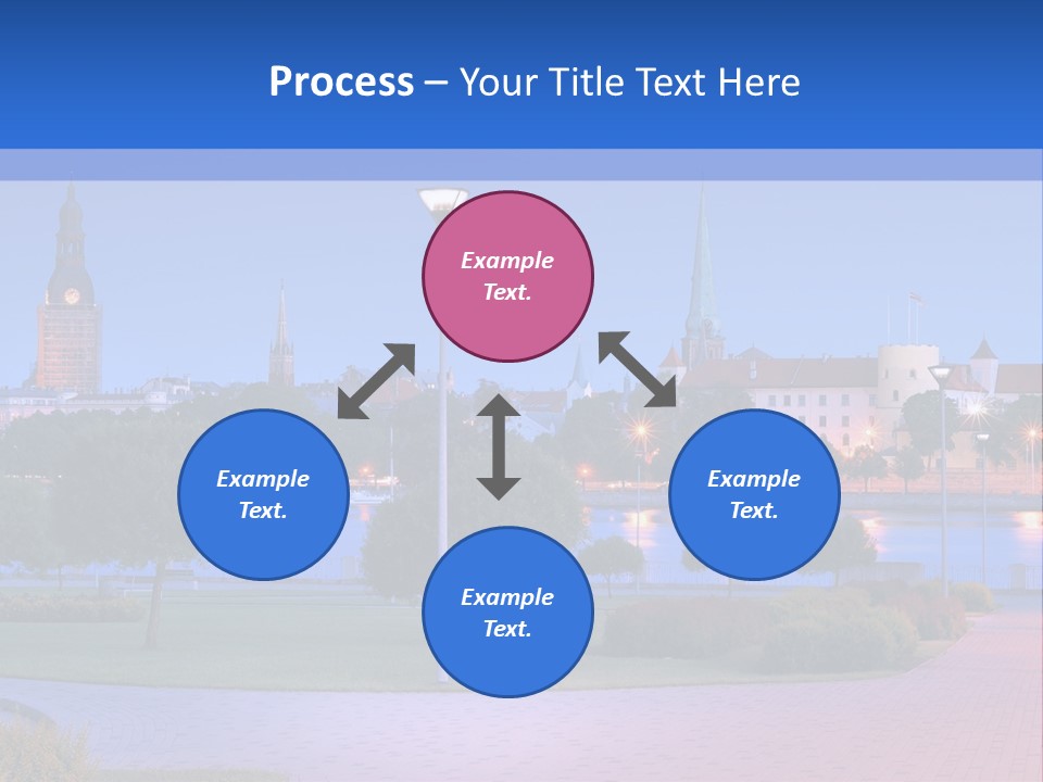 Citadel Castle Quay PowerPoint Template