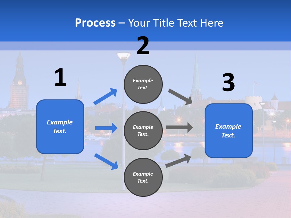 Citadel Castle Quay PowerPoint Template