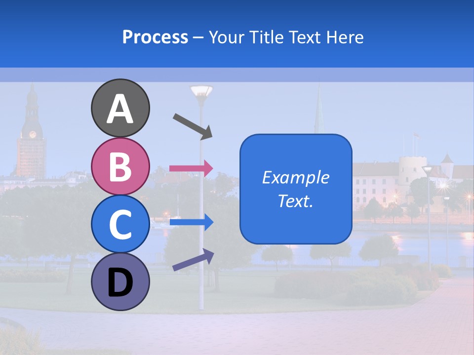 Citadel Castle Quay PowerPoint Template