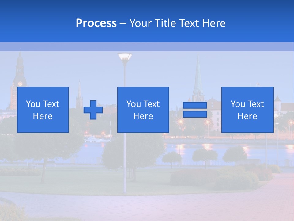 Citadel Castle Quay PowerPoint Template