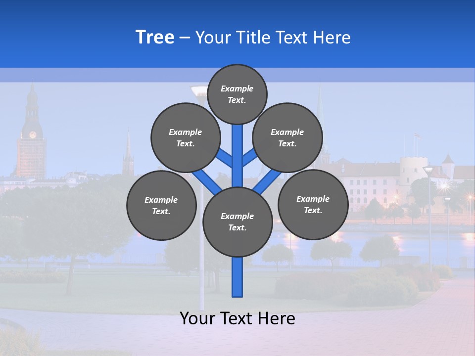 Citadel Castle Quay PowerPoint Template