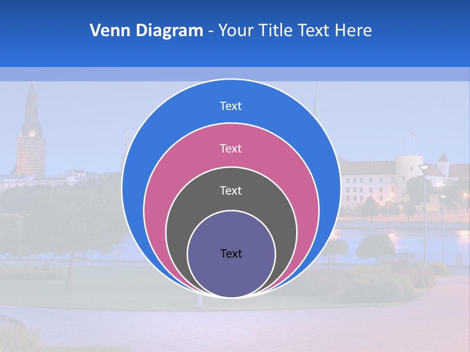 Citadel Castle Quay PowerPoint Template