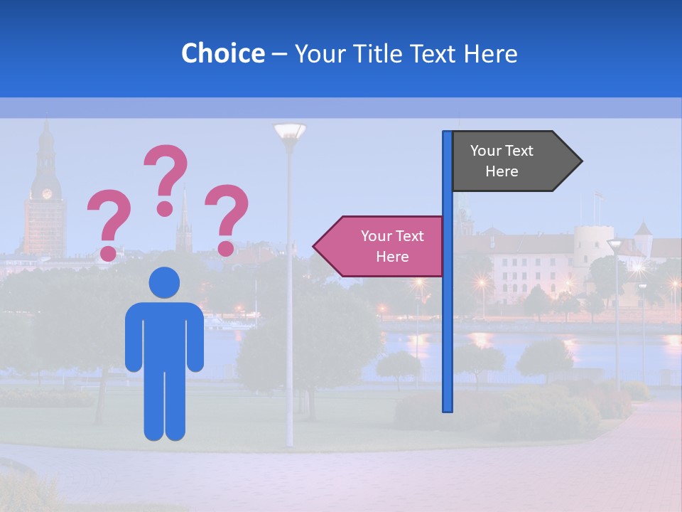 Citadel Castle Quay PowerPoint Template