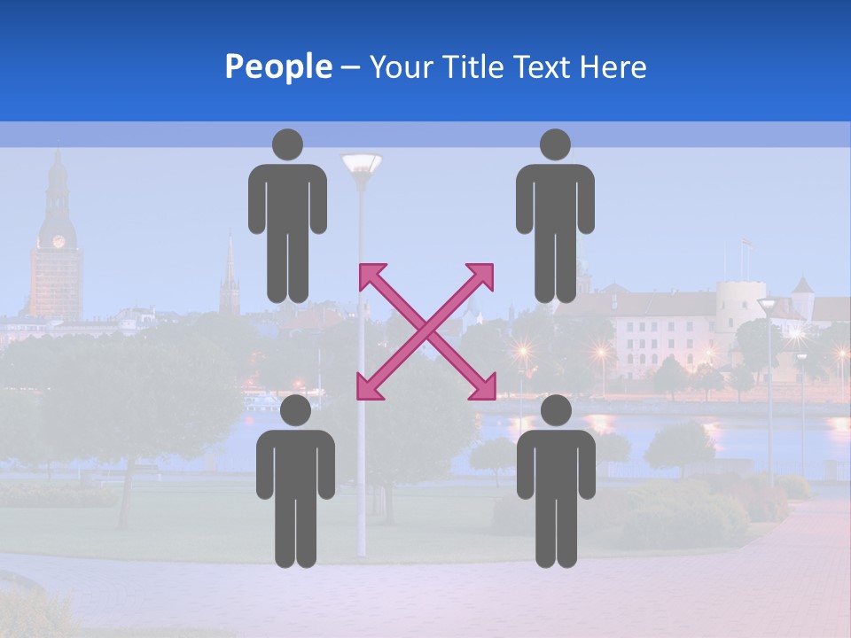 Citadel Castle Quay PowerPoint Template