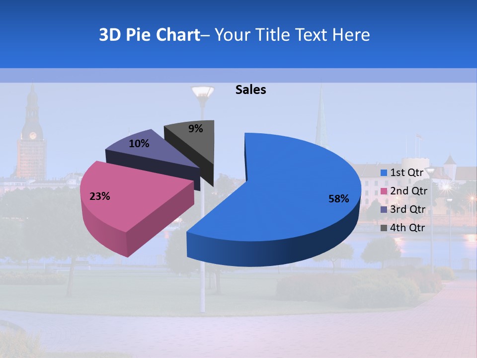 Citadel Castle Quay PowerPoint Template