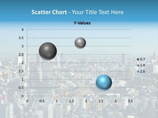 Cityscape View Metropolis PowerPoint Template