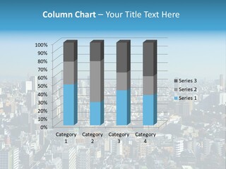 Cityscape View Metropolis PowerPoint Template