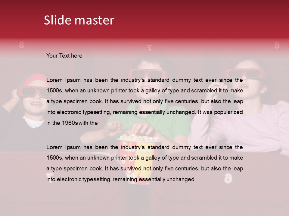 Interior Shot Snack Foods Horizontal Format PowerPoint Template