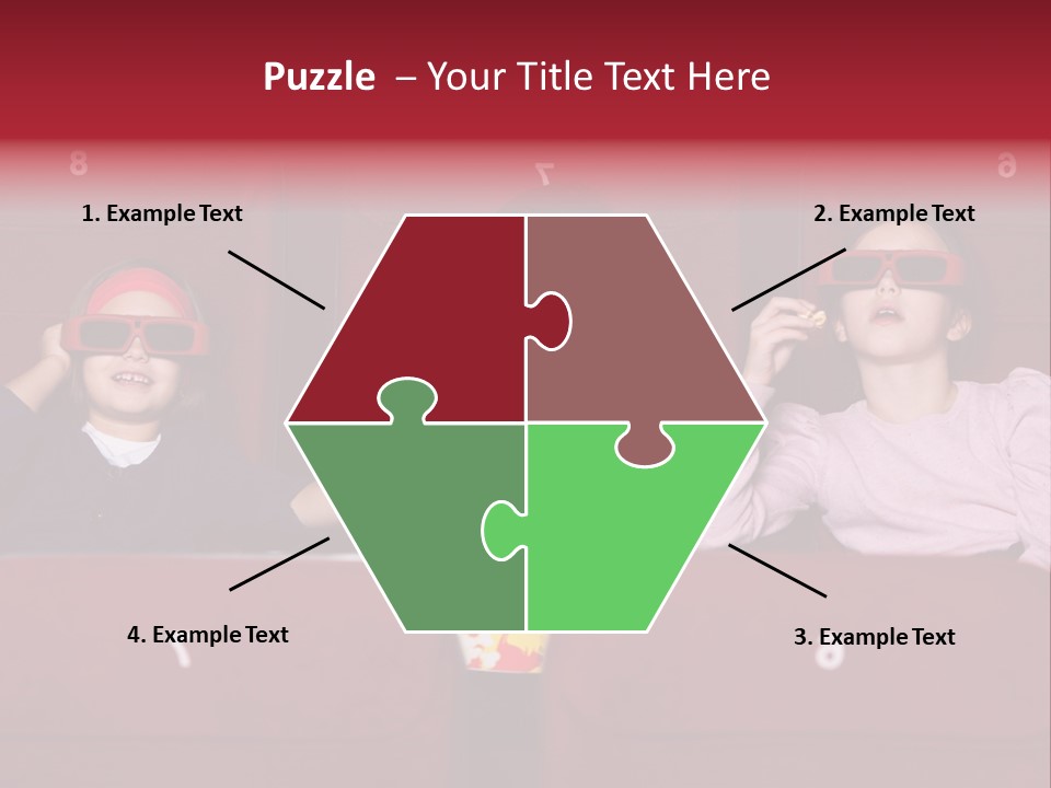 Interior Shot Snack Foods Horizontal Format PowerPoint Template