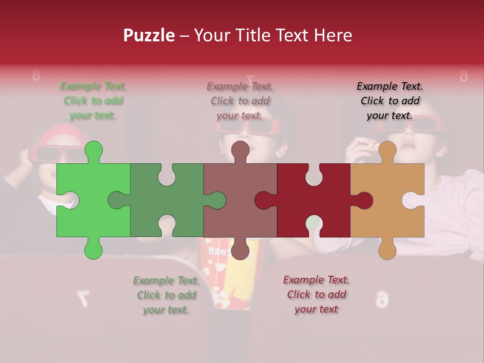 Interior Shot Snack Foods Horizontal Format PowerPoint Template