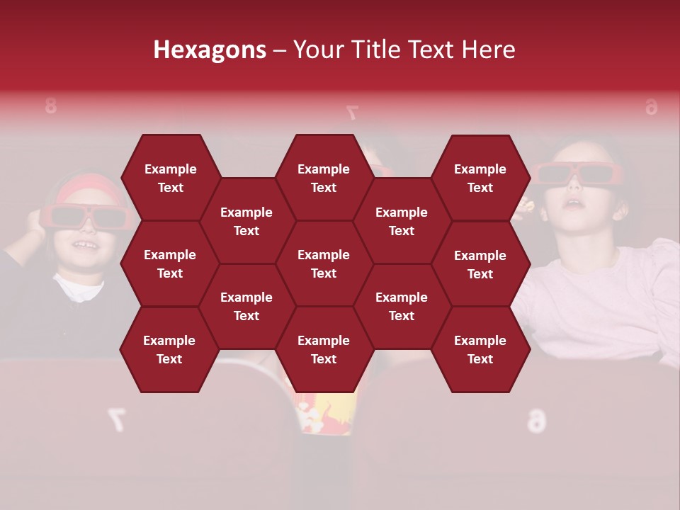 Interior Shot Snack Foods Horizontal Format PowerPoint Template