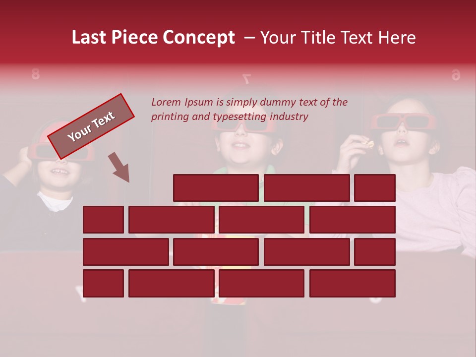 Interior Shot Snack Foods Horizontal Format PowerPoint Template