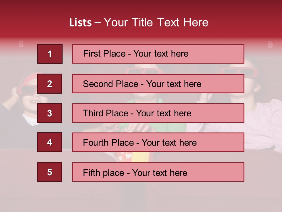 Interior Shot Snack Foods Horizontal Format PowerPoint Template