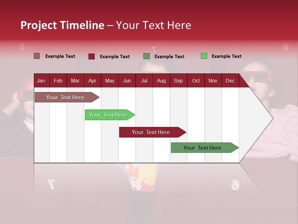 Interior Shot Snack Foods Horizontal Format PowerPoint Template