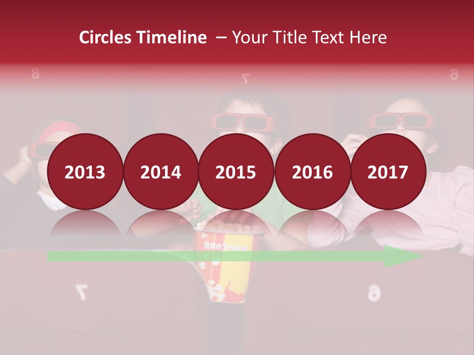 Interior Shot Snack Foods Horizontal Format PowerPoint Template