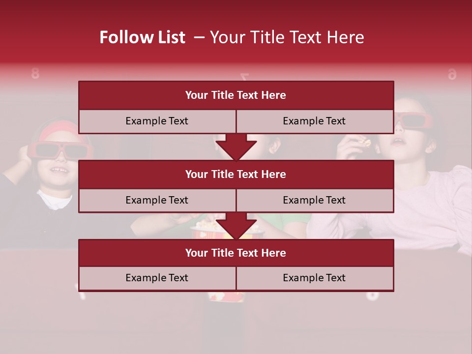 Interior Shot Snack Foods Horizontal Format PowerPoint Template