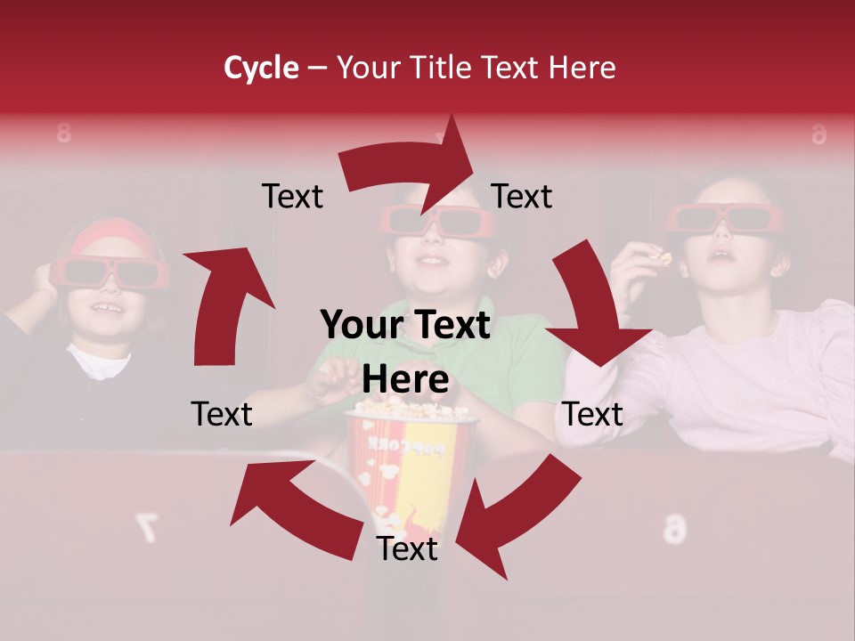 Interior Shot Snack Foods Horizontal Format PowerPoint Template