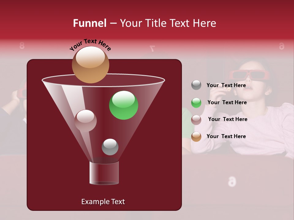Interior Shot Snack Foods Horizontal Format PowerPoint Template