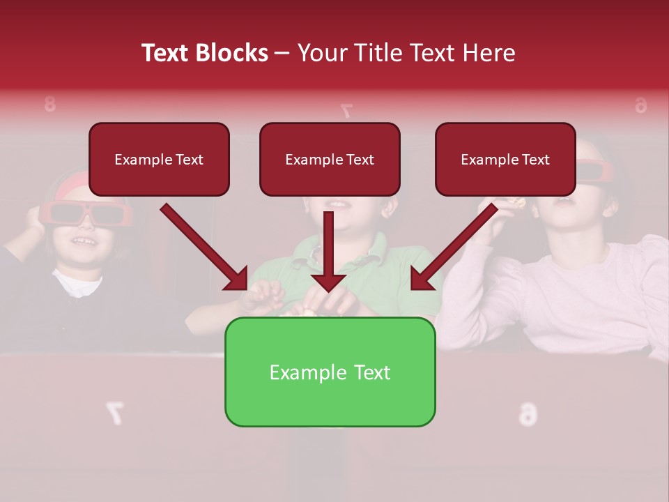 Interior Shot Snack Foods Horizontal Format PowerPoint Template