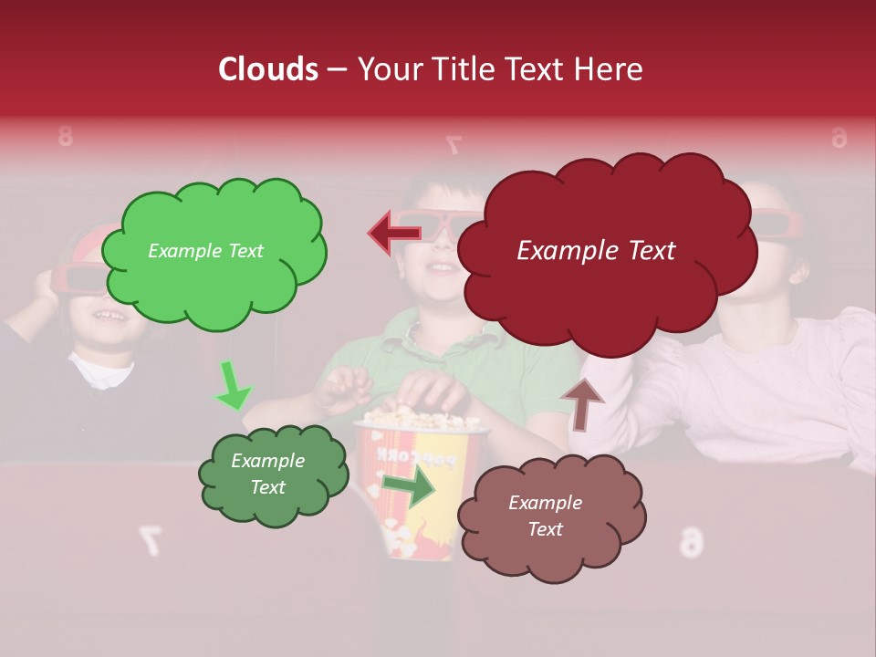 Interior Shot Snack Foods Horizontal Format PowerPoint Template