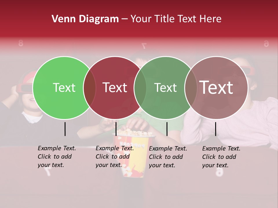 Interior Shot Snack Foods Horizontal Format PowerPoint Template