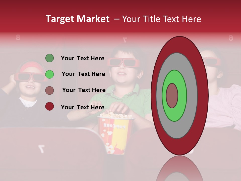 Interior Shot Snack Foods Horizontal Format PowerPoint Template