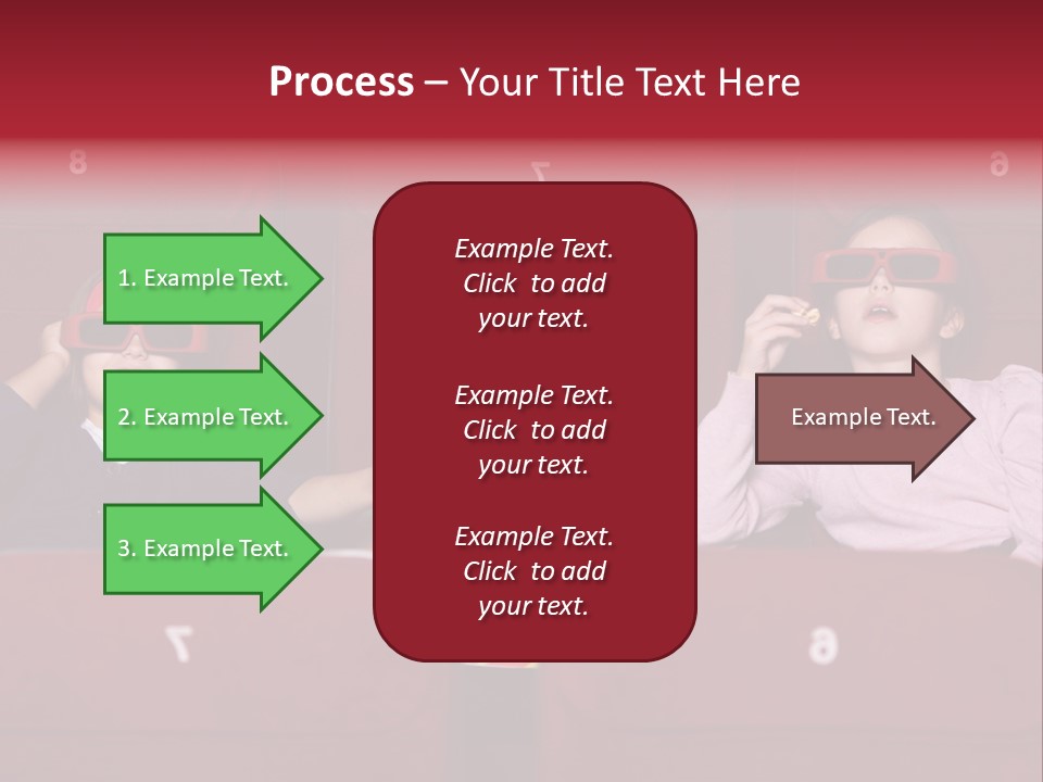 Interior Shot Snack Foods Horizontal Format PowerPoint Template