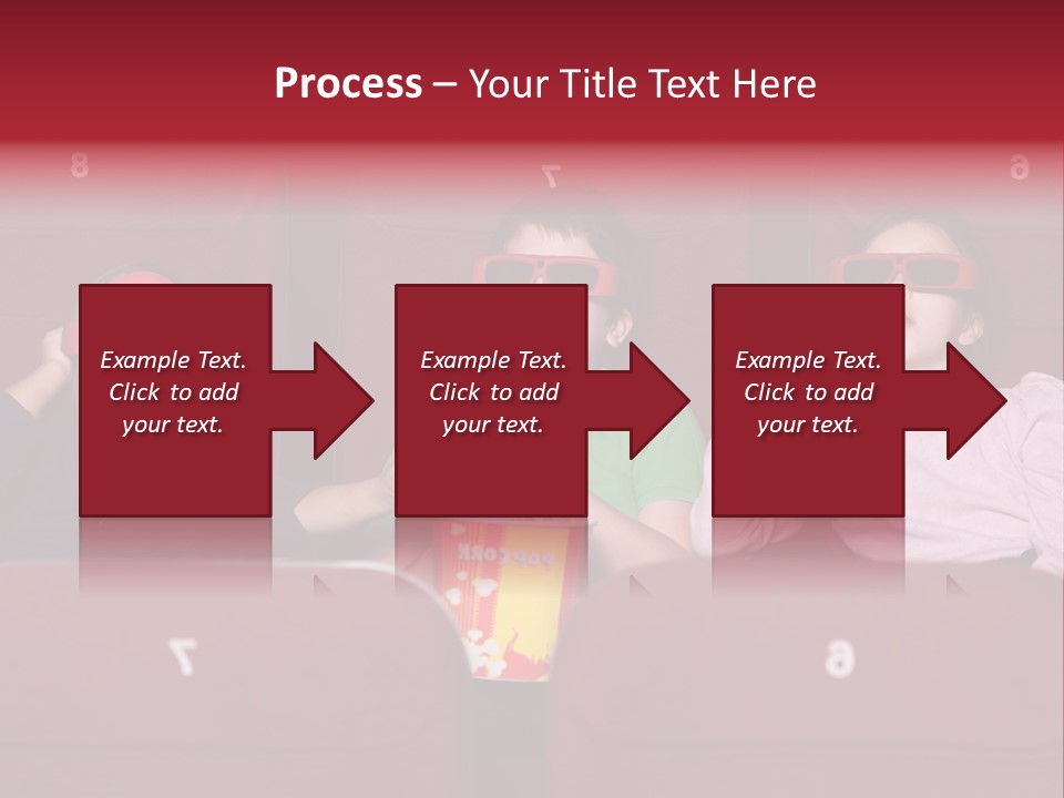 Interior Shot Snack Foods Horizontal Format PowerPoint Template