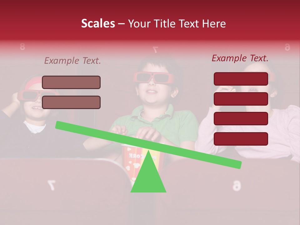 Interior Shot Snack Foods Horizontal Format PowerPoint Template