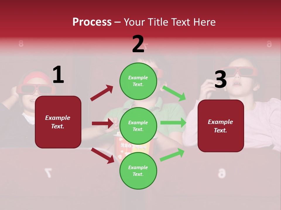 Interior Shot Snack Foods Horizontal Format PowerPoint Template
