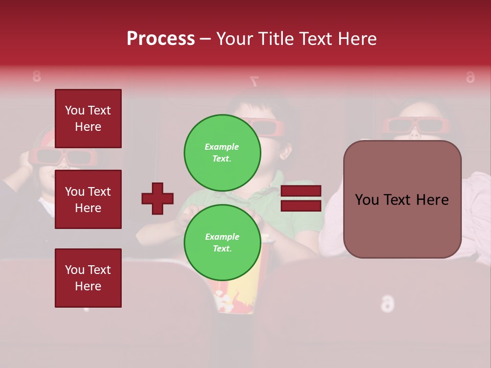 Interior Shot Snack Foods Horizontal Format PowerPoint Template
