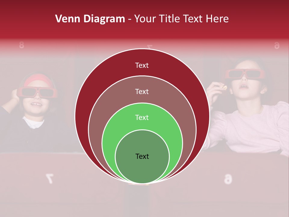 Interior Shot Snack Foods Horizontal Format PowerPoint Template