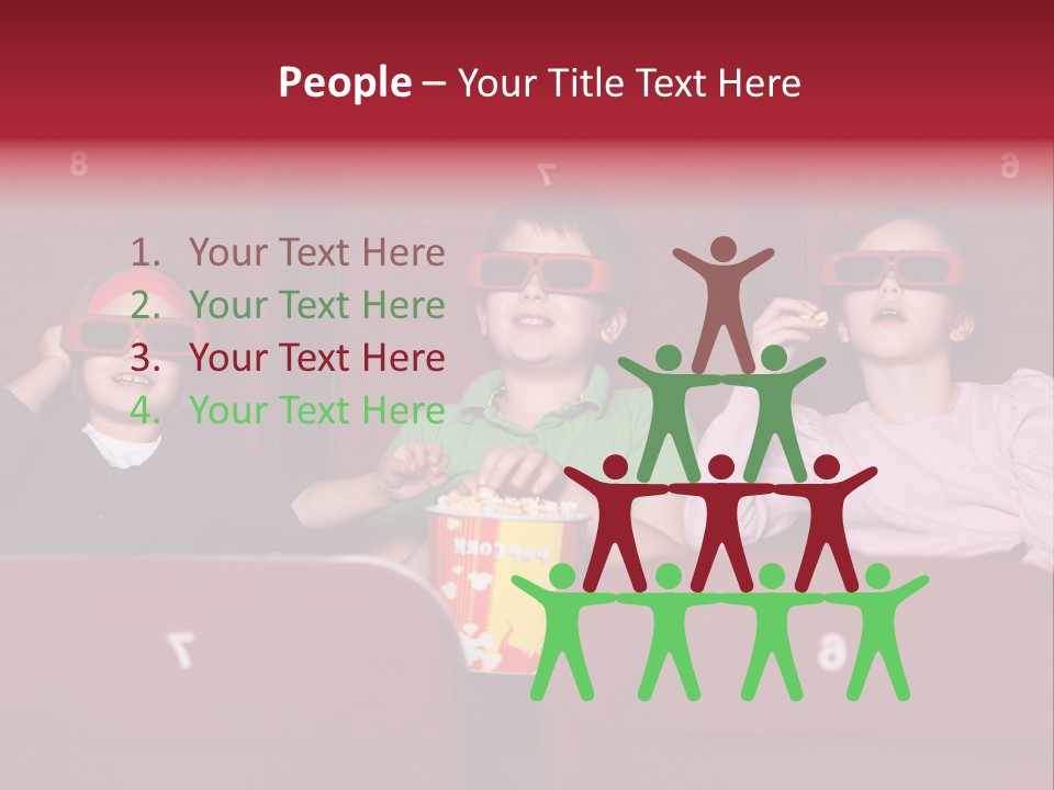 Interior Shot Snack Foods Horizontal Format PowerPoint Template