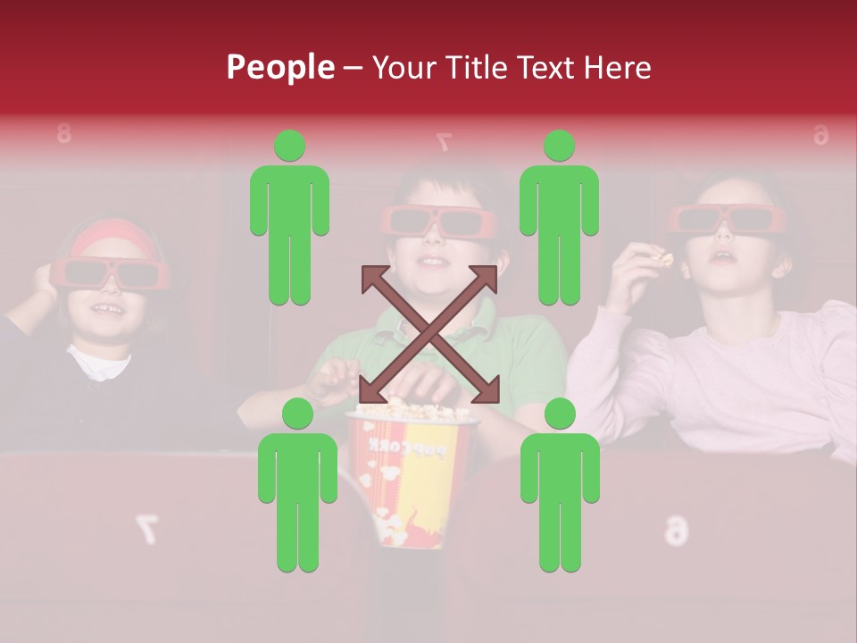 Interior Shot Snack Foods Horizontal Format PowerPoint Template