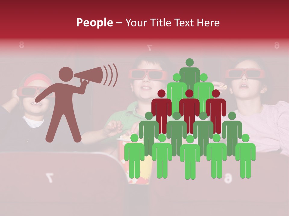 Interior Shot Snack Foods Horizontal Format PowerPoint Template