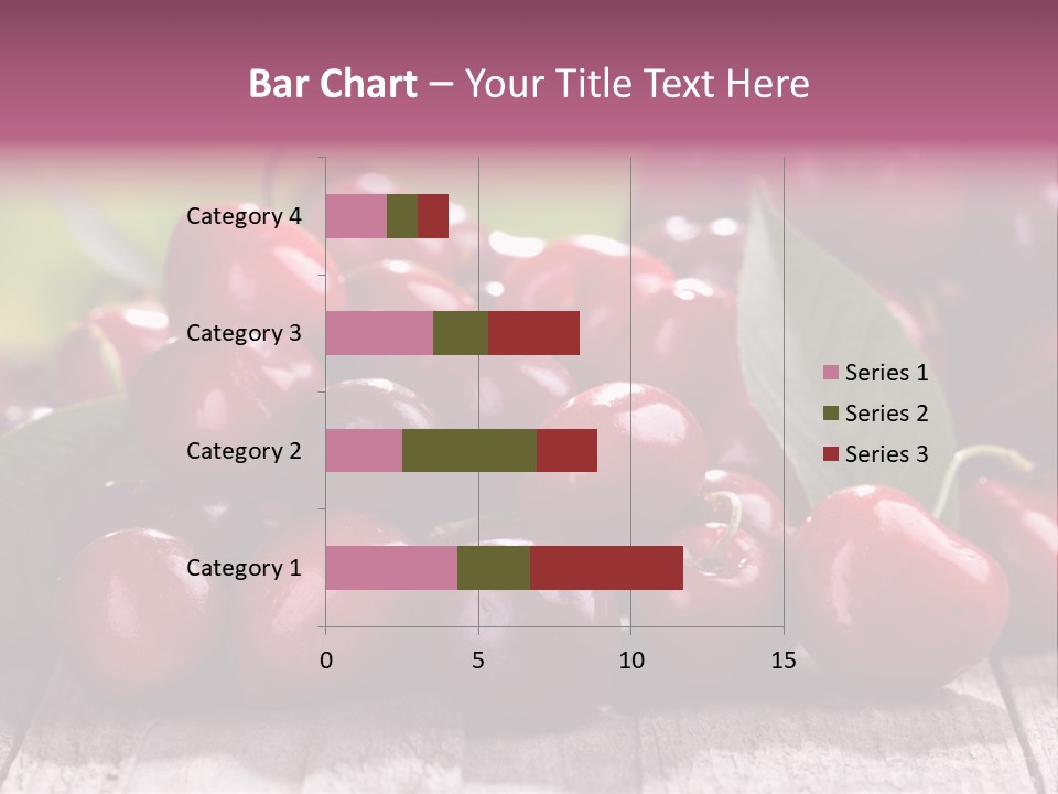 Object Dessert Leaf PowerPoint Template