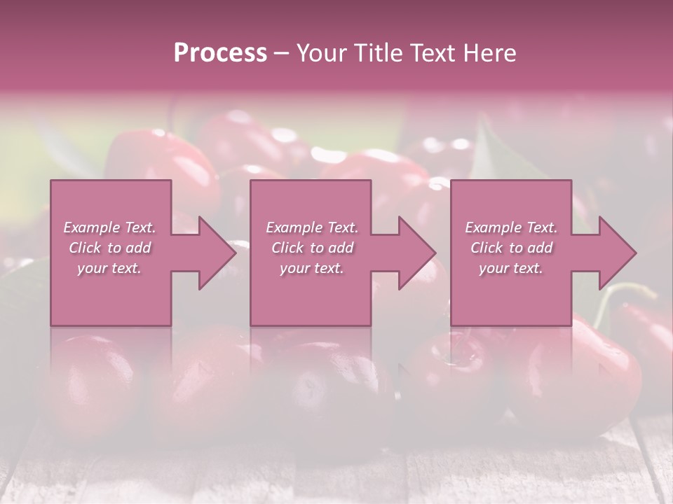Object Dessert Leaf PowerPoint Template
