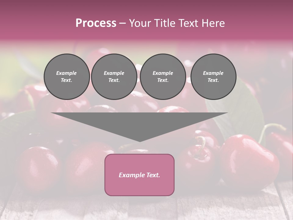 Object Dessert Leaf PowerPoint Template