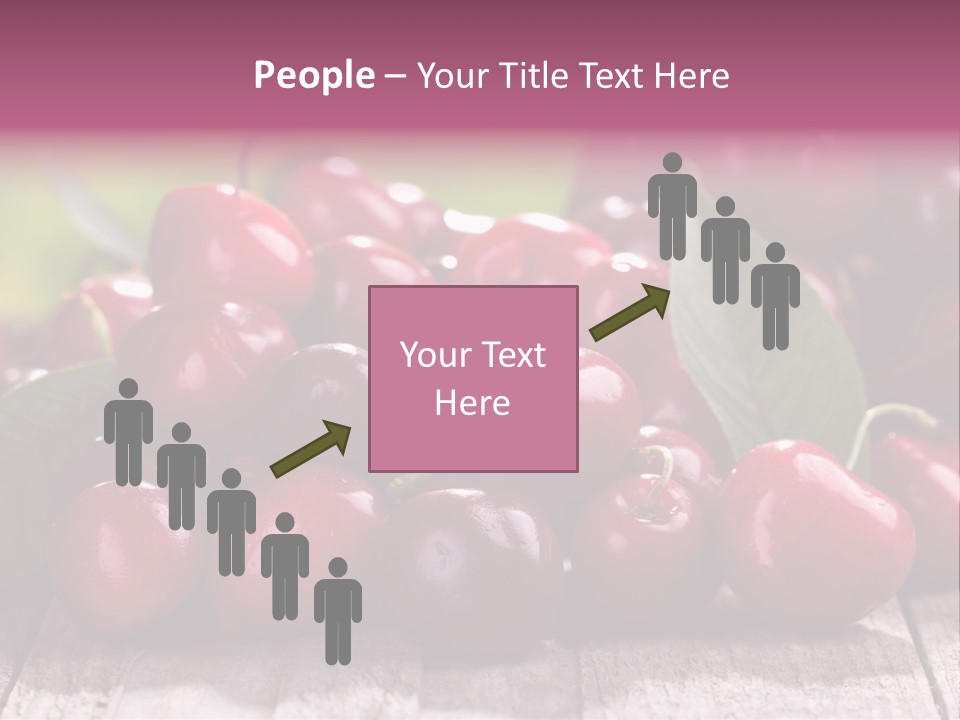 Object Dessert Leaf PowerPoint Template