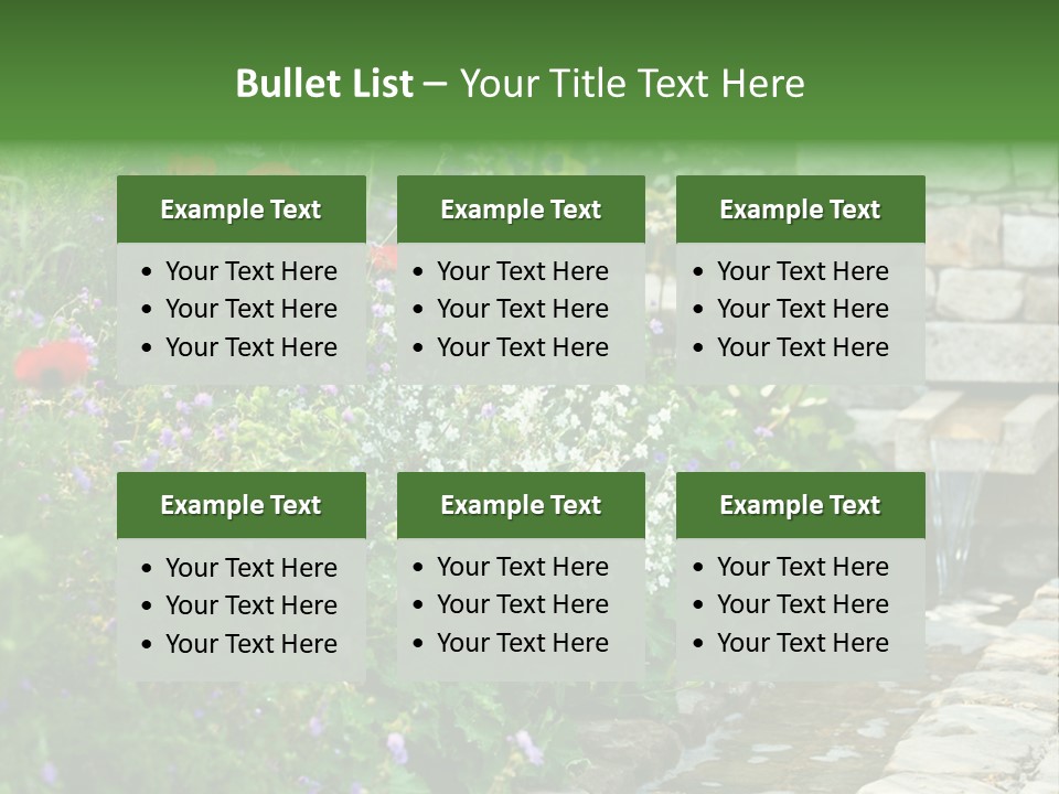 Style Wall Channel PowerPoint Template