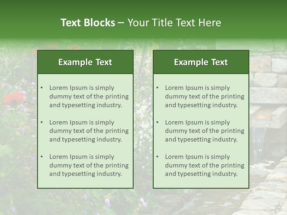 Style Wall Channel PowerPoint Template