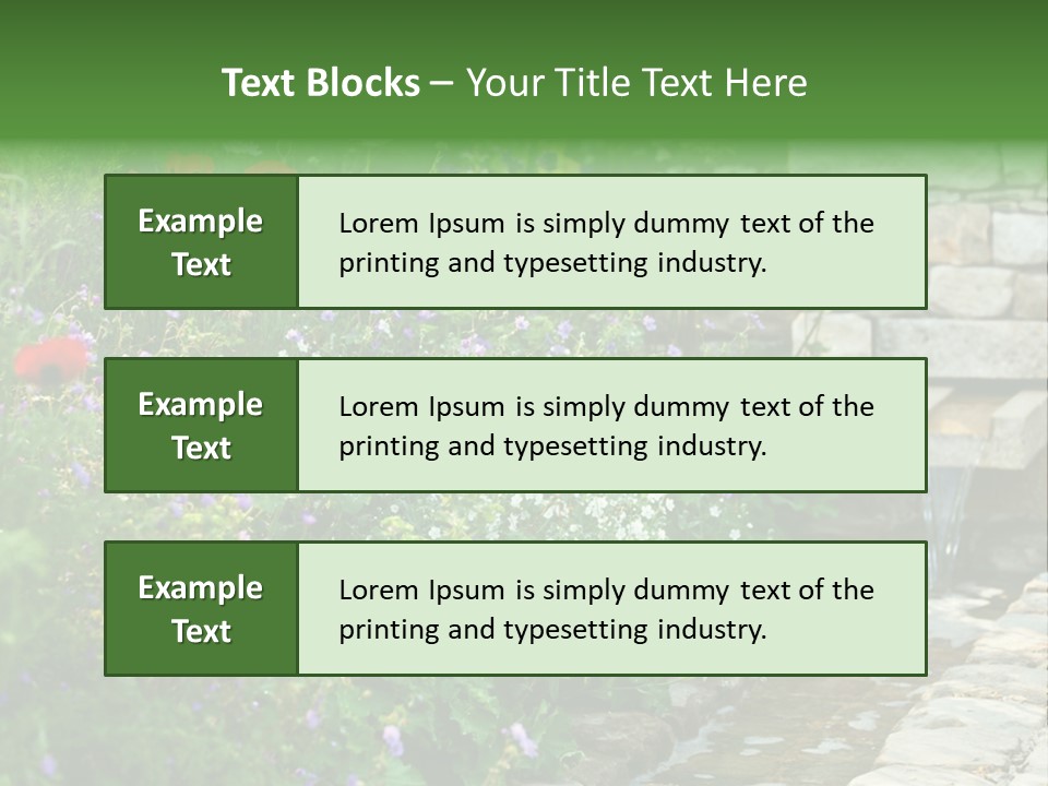 Style Wall Channel PowerPoint Template