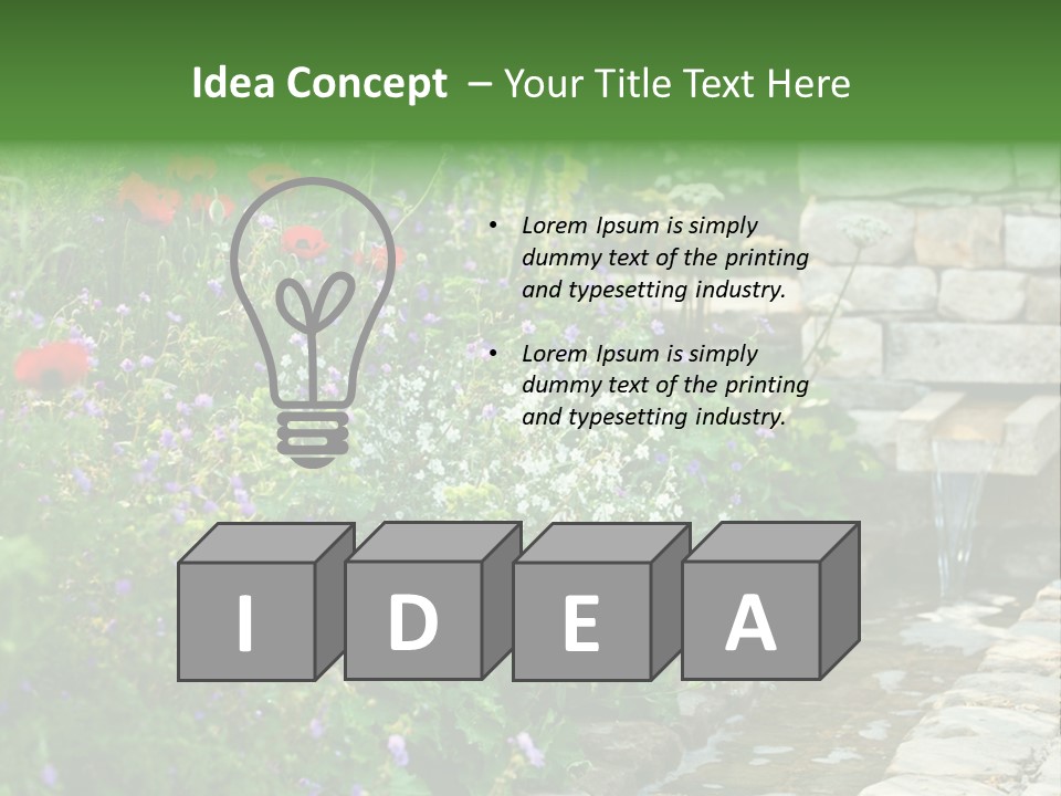 Style Wall Channel PowerPoint Template